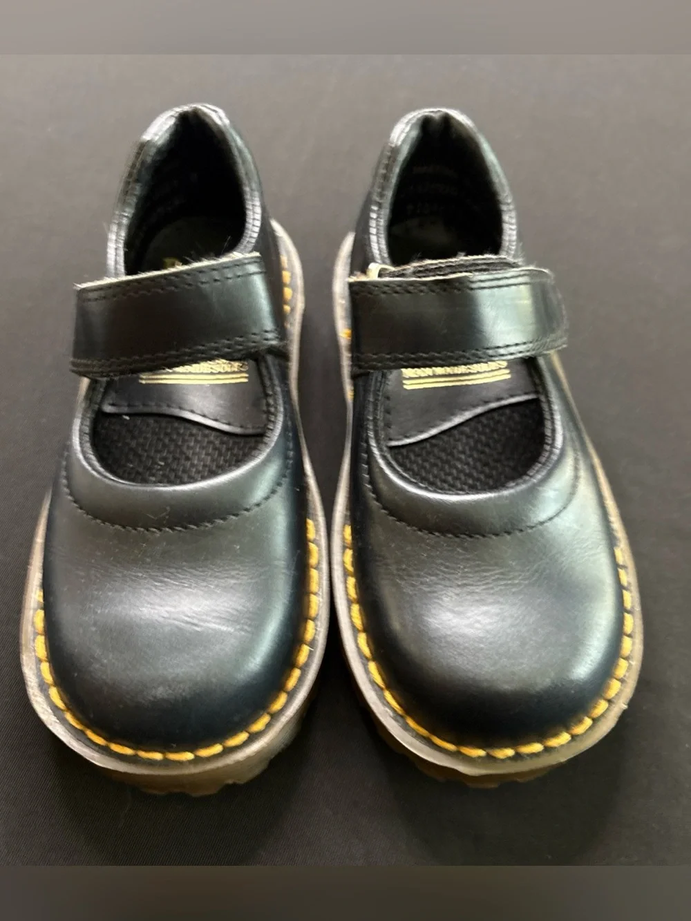 Kids NWO tags  Dr. Martens Mary Jane Shoes Strap Shoes  Black Size US 8 Girls